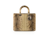 Christian Dior Large Python Lady Dior